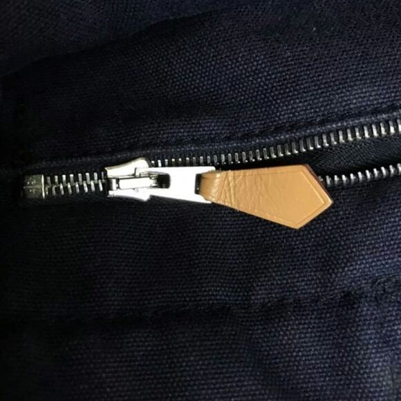 Hermes Fourre Tout MM Navy blue Tote Hand Bag RJC3013 - Picture 11 of 16